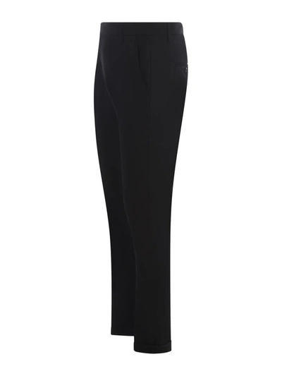 Shop Dondup Trousers  "gaubert" In Black