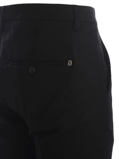 Shop Dondup Trousers  "gaubert" In Black