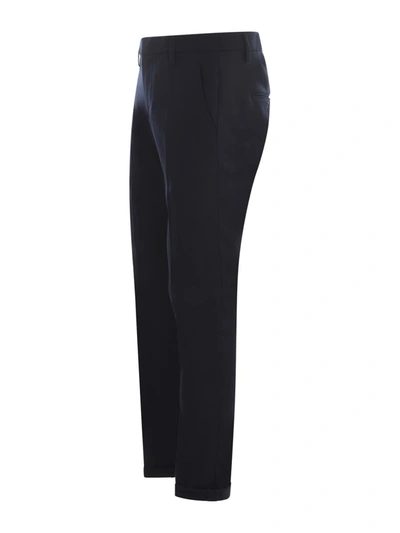 Dondup Trousers  Gaubert In Virgin Wool In Blue