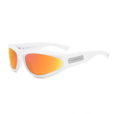 Shop Dsquared2 Sunglasses In White