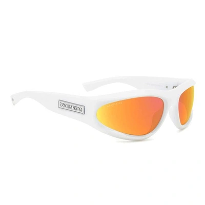 Shop Dsquared2 Sunglasses In White