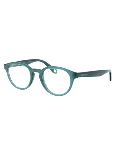 Giorgio Armani 0ar7248 Glasses In 6044 Opaline Green