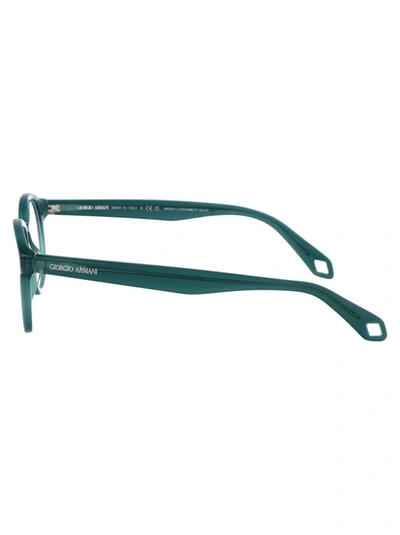 Giorgio Armani 0ar7248 Glasses In 6044 Opaline Green