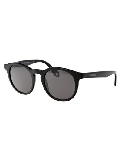 Shop Giorgio Armani Sunglasses In 5875b1 Black