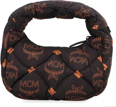 Shop Mcm Aren Hobo Bag In Black