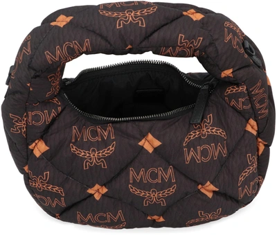 Shop Mcm Aren Hobo Bag In Black