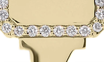Shop Lana Diamond Key Necklace In Yellow Gold