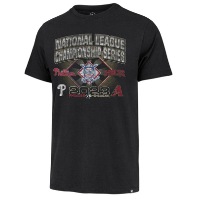 Shop 47 '  Black Philadelphia Phillies Vs. Arizona Diamondbacks 2023 Nlcs Matchup Franklin T-shirt
