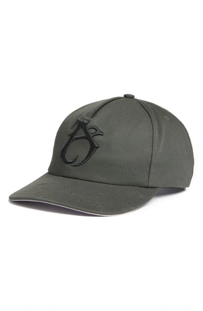 Shop Afield Out Carbon Embroidered Baseball Cap In Green