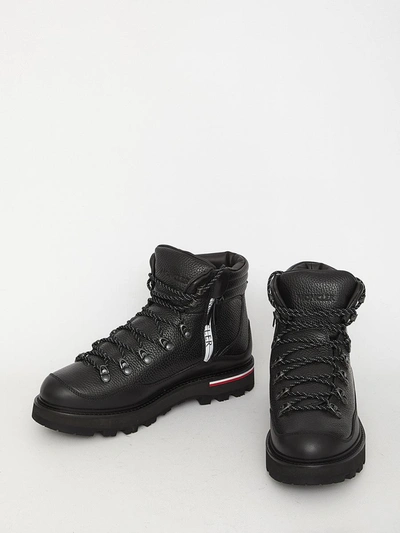 Shop Moncler Peka Trek Boots In Black