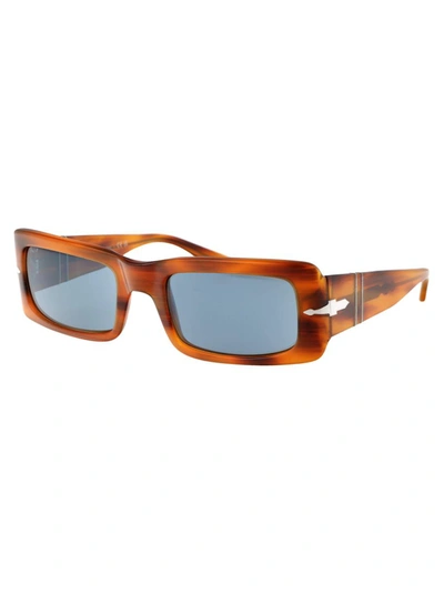 Persol Sunglasses In 960/56 Striped Brown
