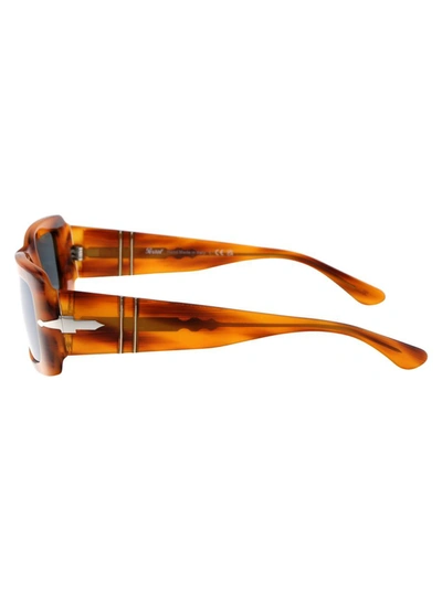 Persol Sunglasses In 960/56 Striped Brown