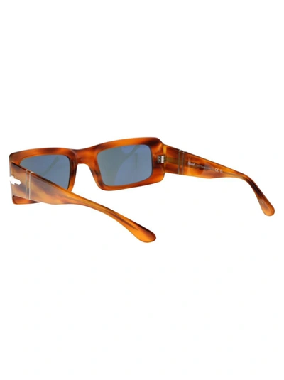 Persol Sunglasses In 960/56 Striped Brown