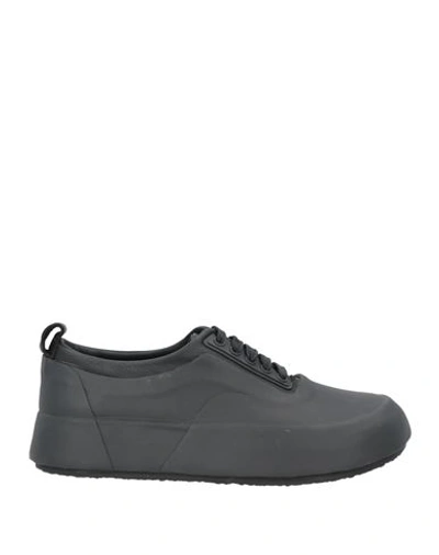 Shop Ambush Woman Sneakers Black Size 10 Soft Leather, Textile Fibers