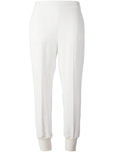 Shop Stella Mccartney 'julia' Trousers In White