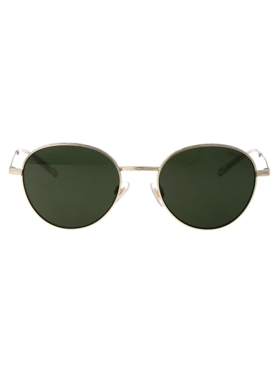 Shop Polo Ralph Lauren Sunglasses In 942571 Shiny Pale Gold