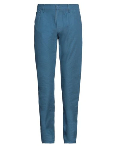 Shop Raf Simons Man Jeans Light Blue Size 33 Cotton