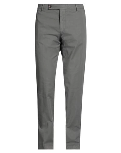 Shop Berwich Man Pants Grey Size 40 Cotton, Lyocell, Elastane