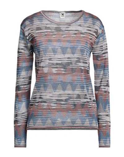 Shop Missoni Woman Sweater Blue Size S Viscose, Cotton, Wool, Polyamide