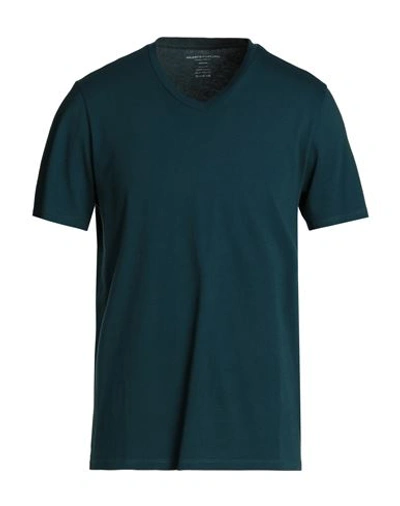 Shop Majestic Filatures Man T-shirt Deep Jade Size M Cotton In Green