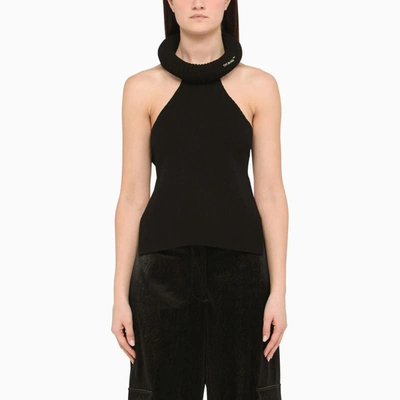 Shop Off-white ™ Jersey Tank Top In Black