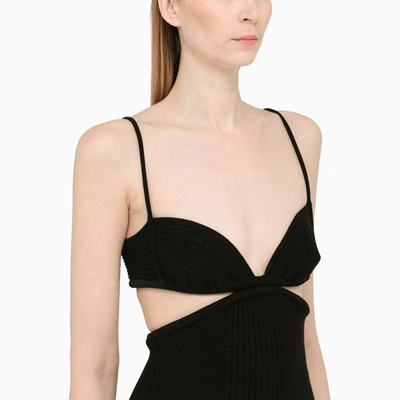 Shop Off-white ™ Minidress In Jersey In Black