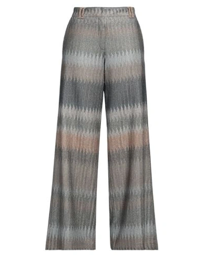 Shop Missoni Woman Pants Grey Size 4 Viscose, Cupro, Polyester