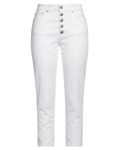 Dondup Koons Gioiello Jeans In White