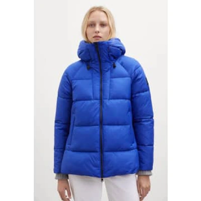 Shop Ecoalf Fujialf Coat In Blue