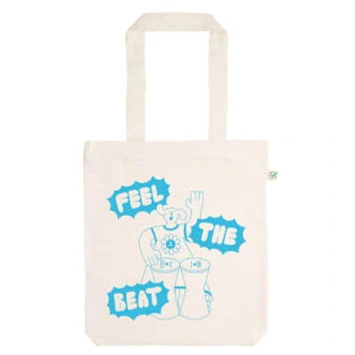 Shop Yuk Fun Feel The Beat Tote Bag