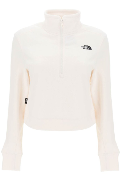 Shop The North Face Glacer Cropped Half In White