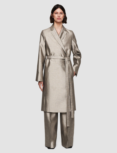 Joseph Clotilde Metallic Single-button Coat In Metallic Spark