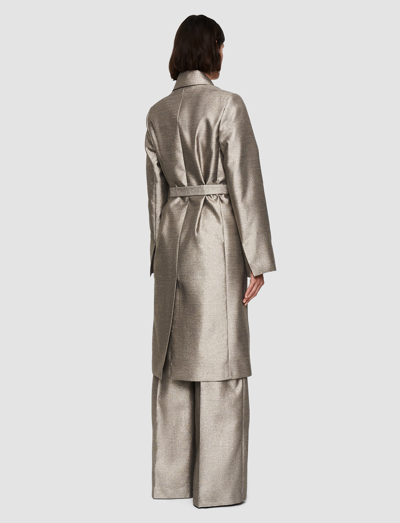 Joseph Clotilde Metallic Single-button Coat In Metallic Spark