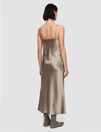 Shop Joseph Silk Satin Clea Dress In Spark