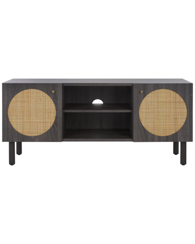 Safavieh Ophelia 2-door 2-shelf Media Stand In Black