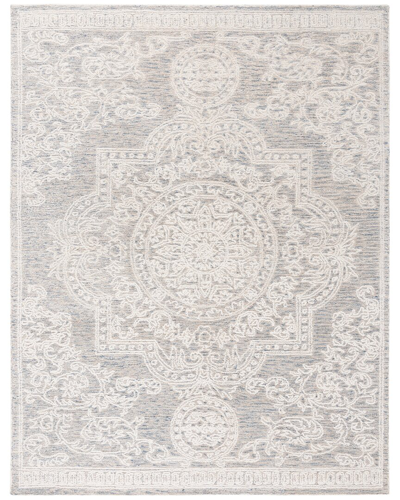 Shop Safavieh Dnu  Abstract Wool Rug In White