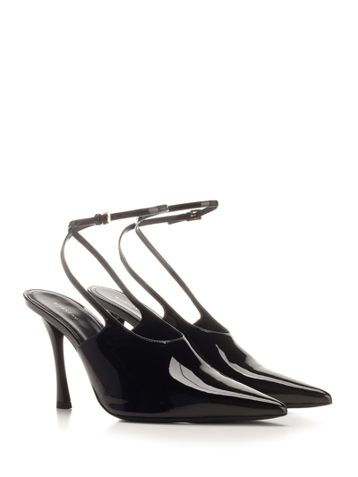 Shop Givenchy Patent Leather Show Pump In Nero