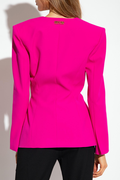Shop Versace Jeans Couture Blazer With Cut-outs