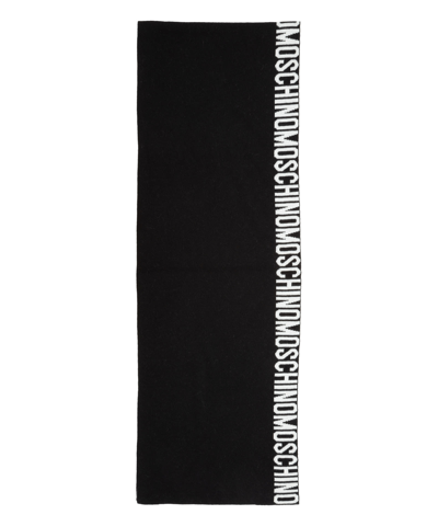 Shop Moschino Cashmere Wool Scarf