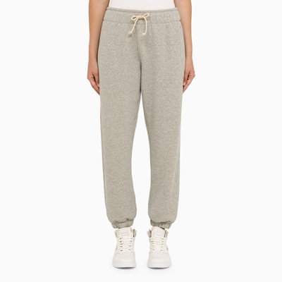 Shop Autry Grey Jersey Sports Trousers In Easy Grey