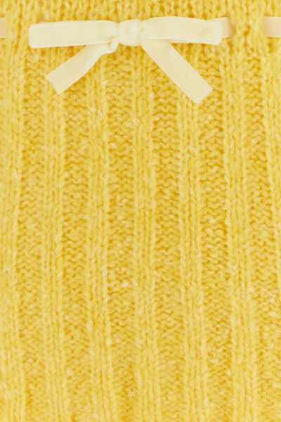 Shop Cormio Yellow Wool Blend Sweater