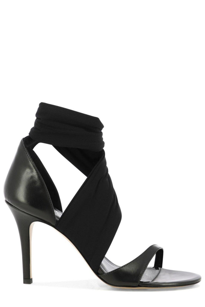 Shop Isabel Marant Askja High-heeled Sandals In Black
