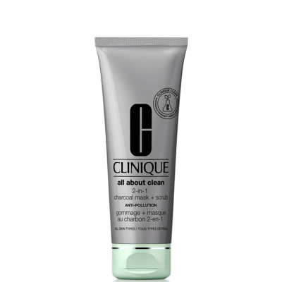 Shop Clinique All About Clean 2-in-1 Charcoal Mask And Scrub 100ml