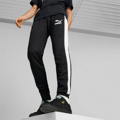 Shop Puma Iconic T7 Men's Track Pants In Black