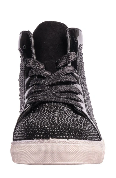 Ninety Union Foxy High Top Sneaker In Black