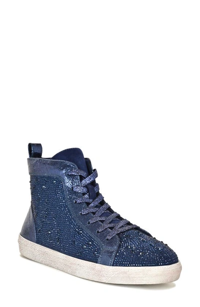 Shop Ninety Union Foxy High Top Sneaker In Navy