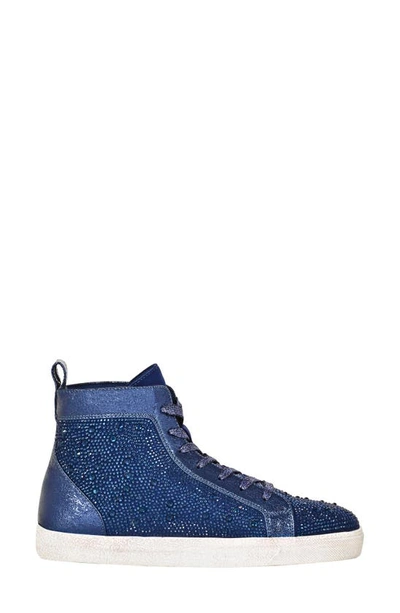 Ninety Union Foxy High Top Sneaker In Navy