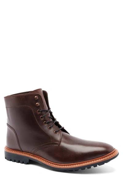 Shop Anthony Veer Lincoln Lug Sole Boot In Brown