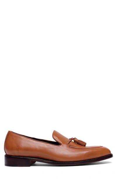 Shop Anthony Veer Kennedy Tassel Loafer In Tan