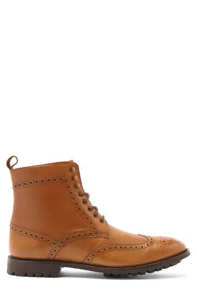 Anthony Veer Grant Wingtip Boot In Walnut